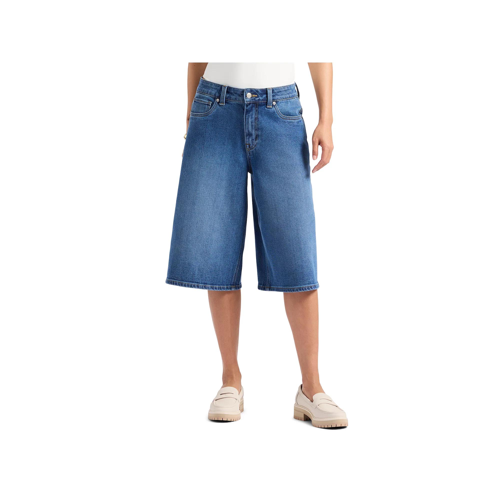 Women's Buffalo Jeans Jackie Jean Shorts, Size: 32, Authentic Blue Product Image