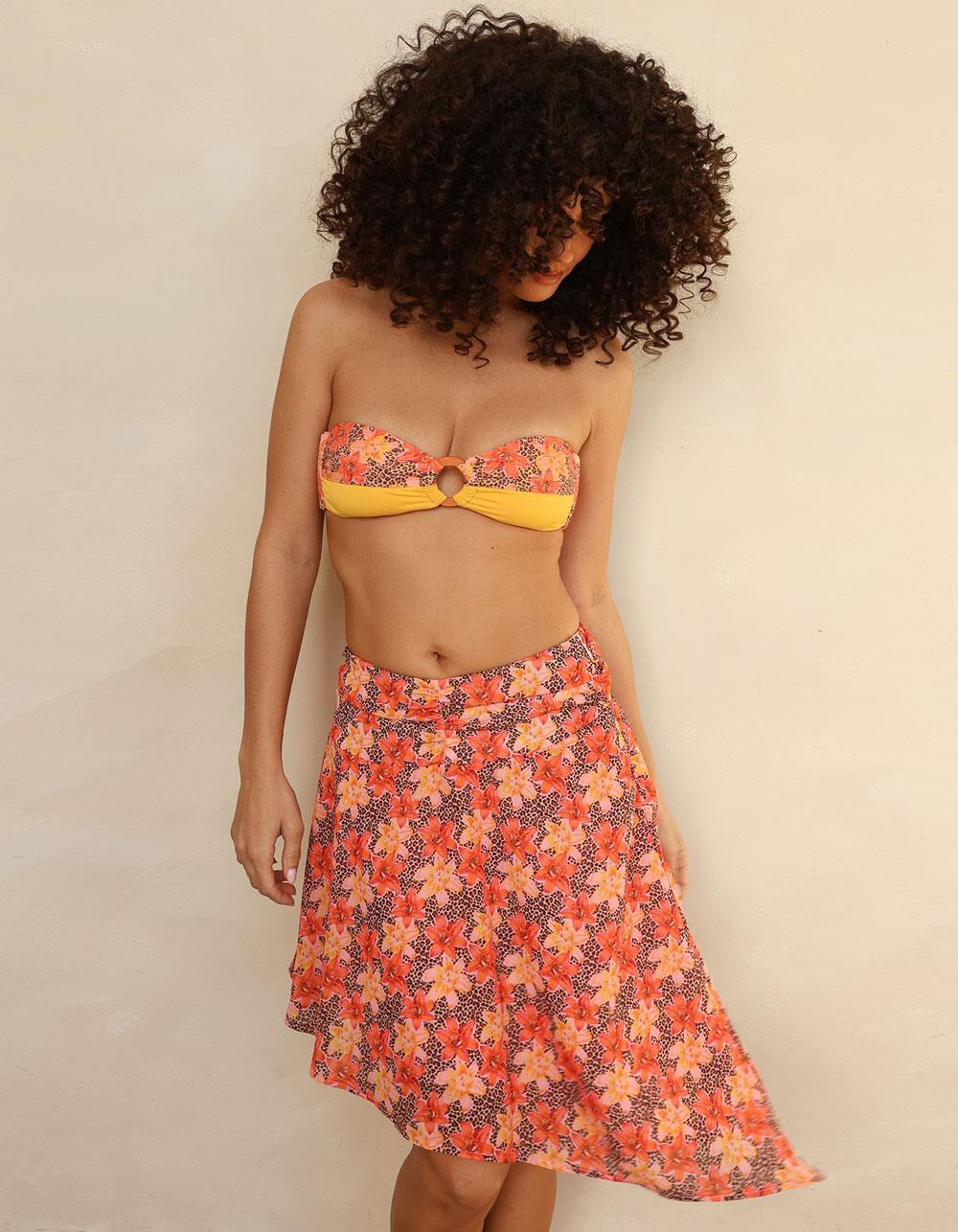 DIPPIN' DAISY'S Sunbeam Skirt - ORANGE Product Image