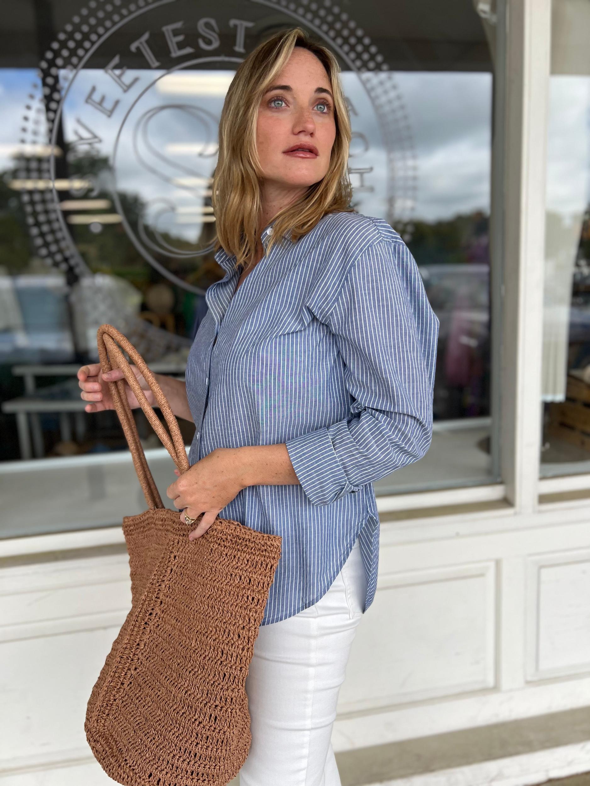 [Z Supply] Seaport Striped Shirt Product Image