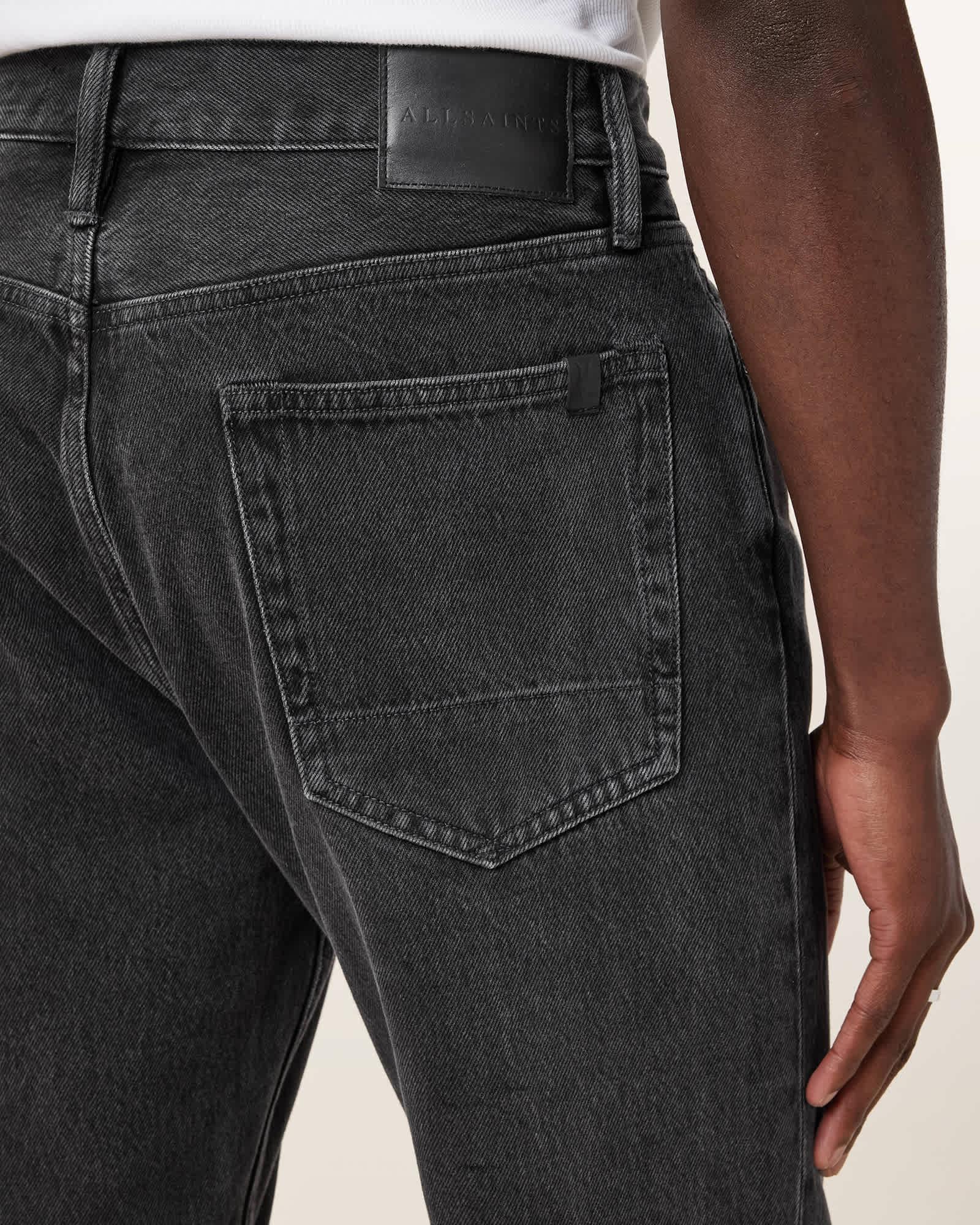 Reid Straight Fit Denim Jeans Product Image