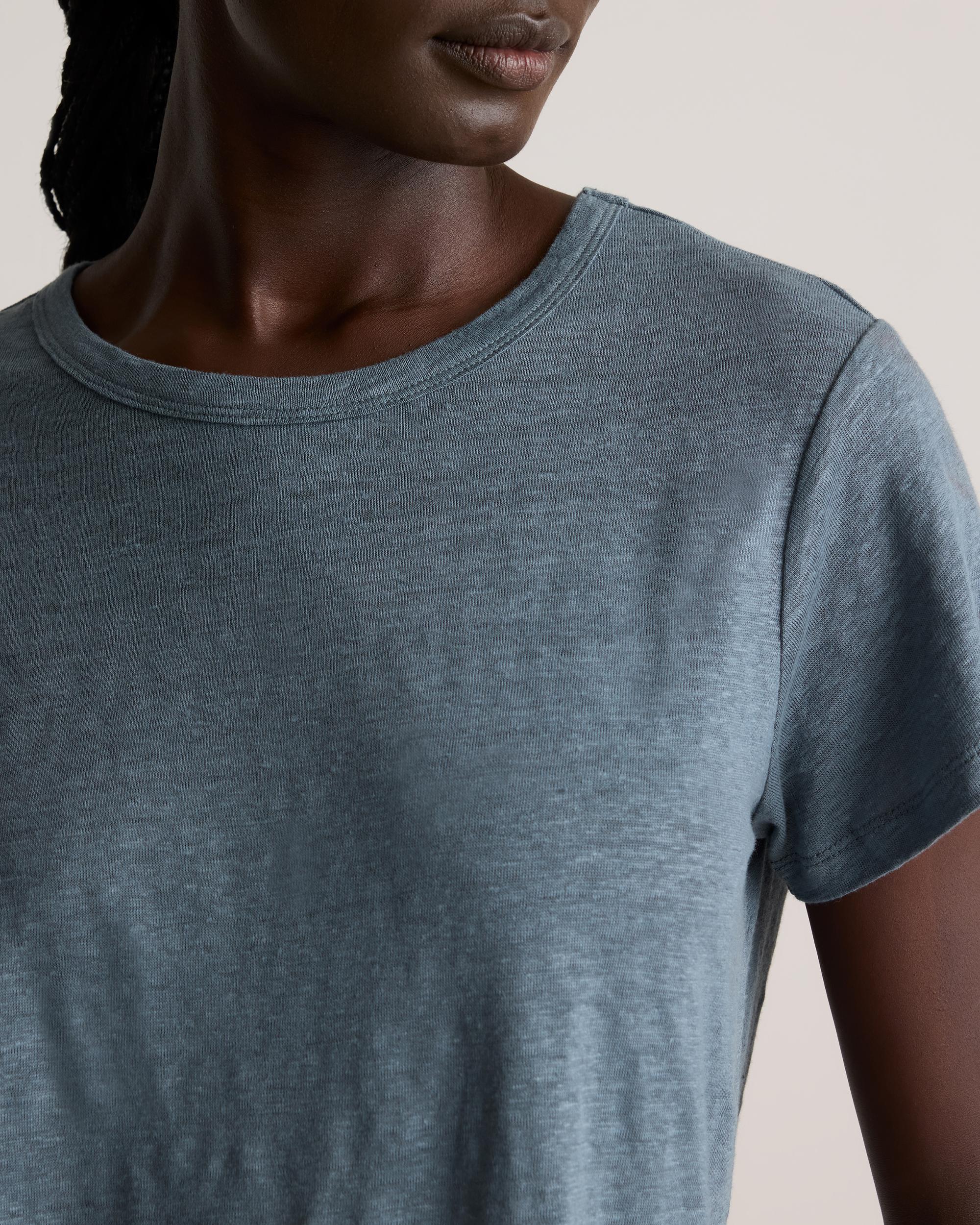 Quince | Women's 100% European Linen Jersey T-Shirt Size XS Product Image