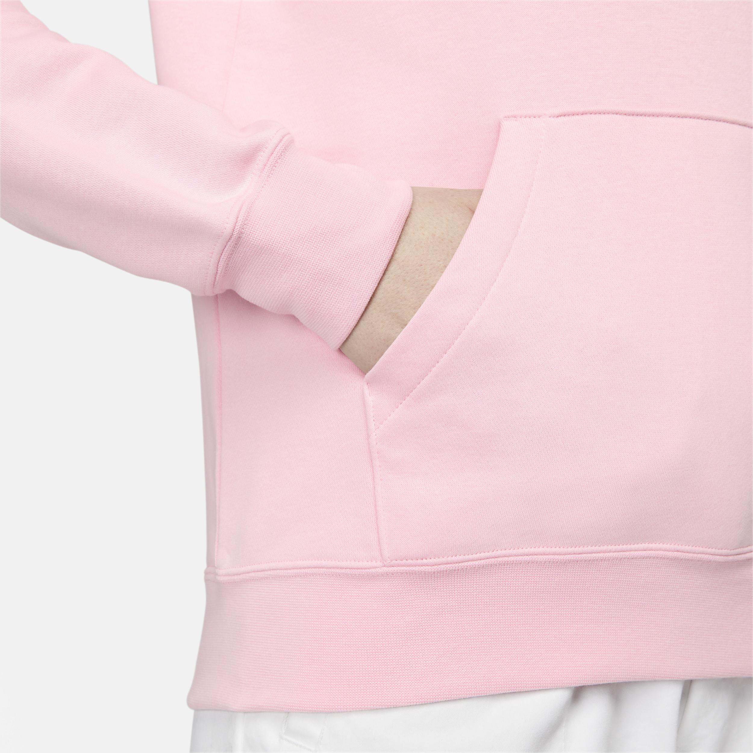 Womens Nike Sportswear Club Fleece 1/2-Zip Sweatshirt | DQ5838-690 Product Image