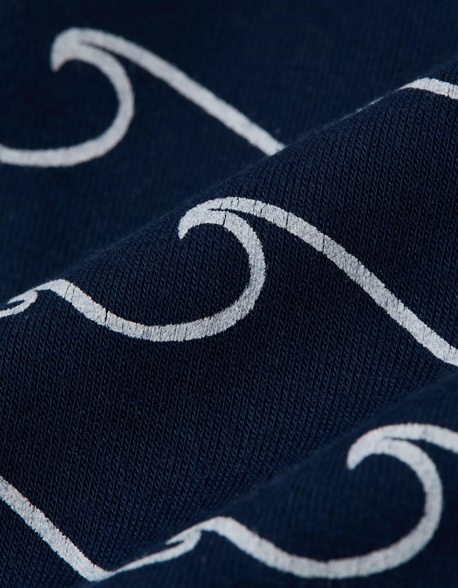 AEO Men's Wavy Stripes 6" Ultra Soft Boxer Brief Product Image