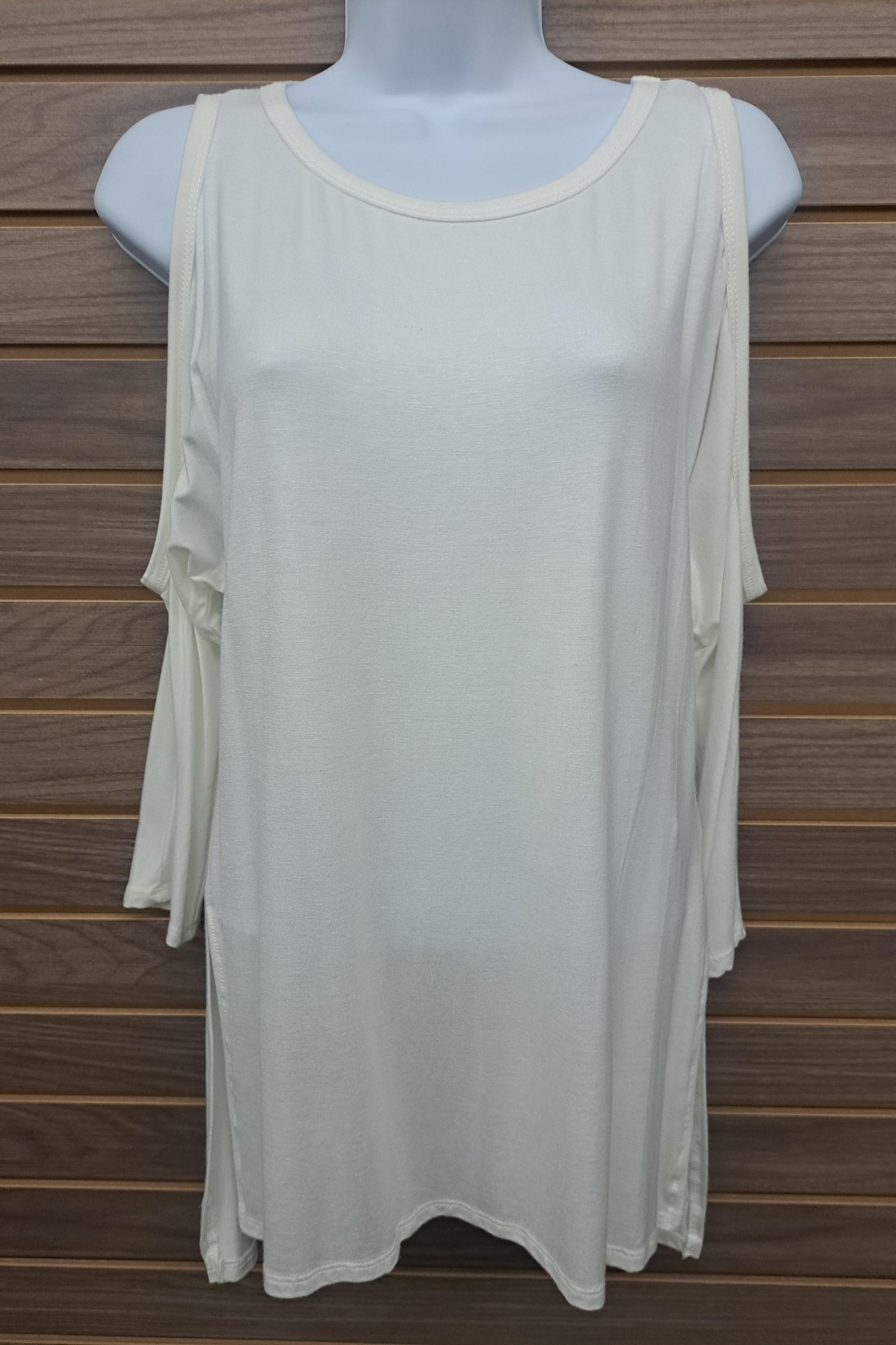 Cold shoulder 3/4 sleeve Product Image