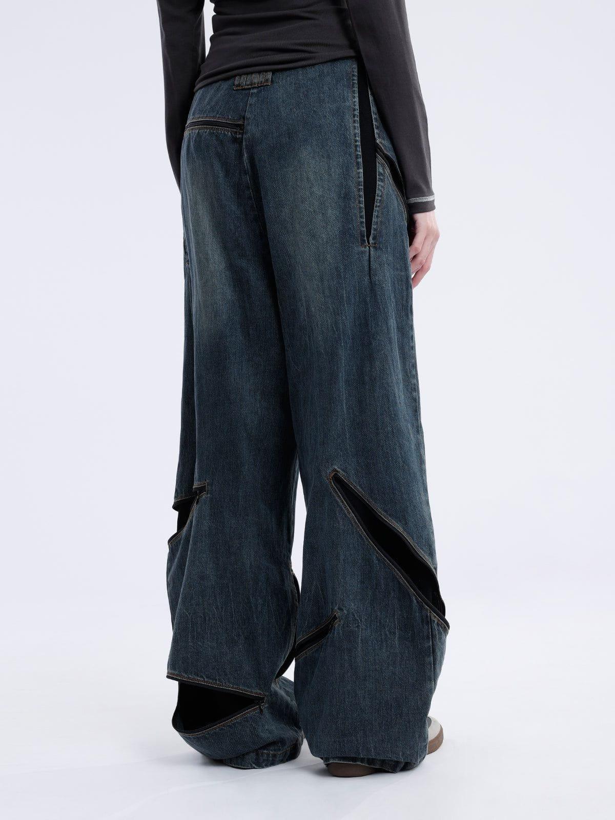 City Of Love Zip Up Jeans Product Image