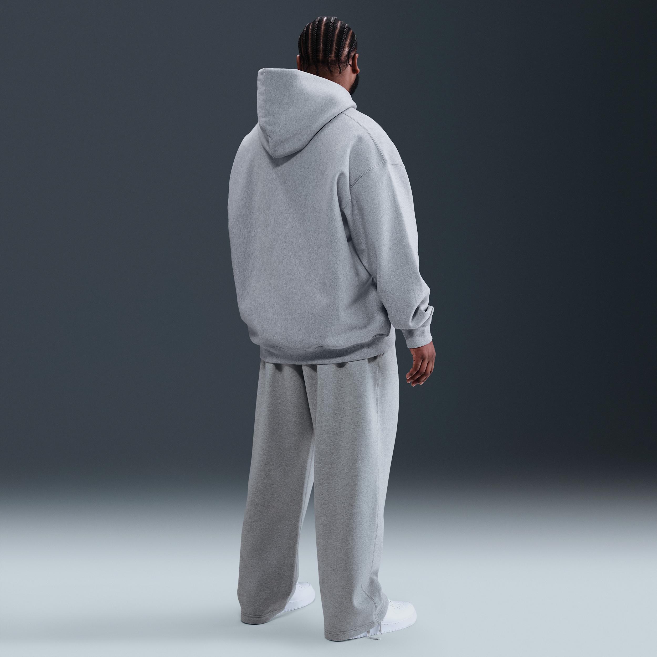 Nike Mens Solo Swoosh Full-Zip Fleece Hoodie | HV1084-063 Product Image