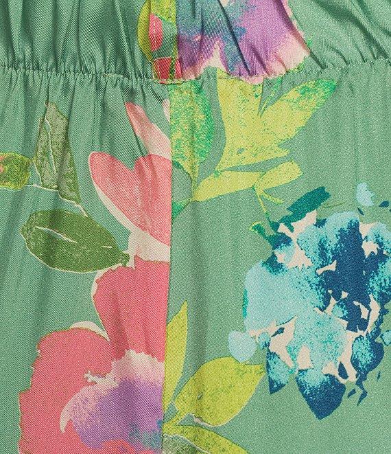 Evolutionary Floral Print Pants Product Image