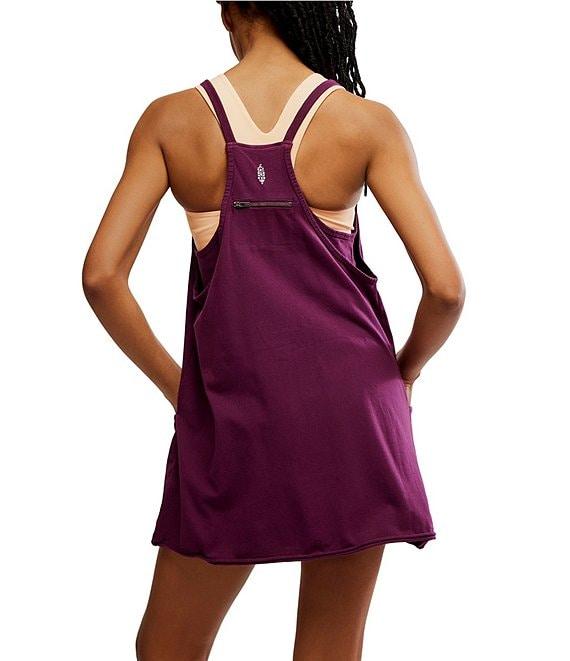 FP Movement Hot Shot V-Neck Sleeveless Patch Pocket Mini Dress Product Image