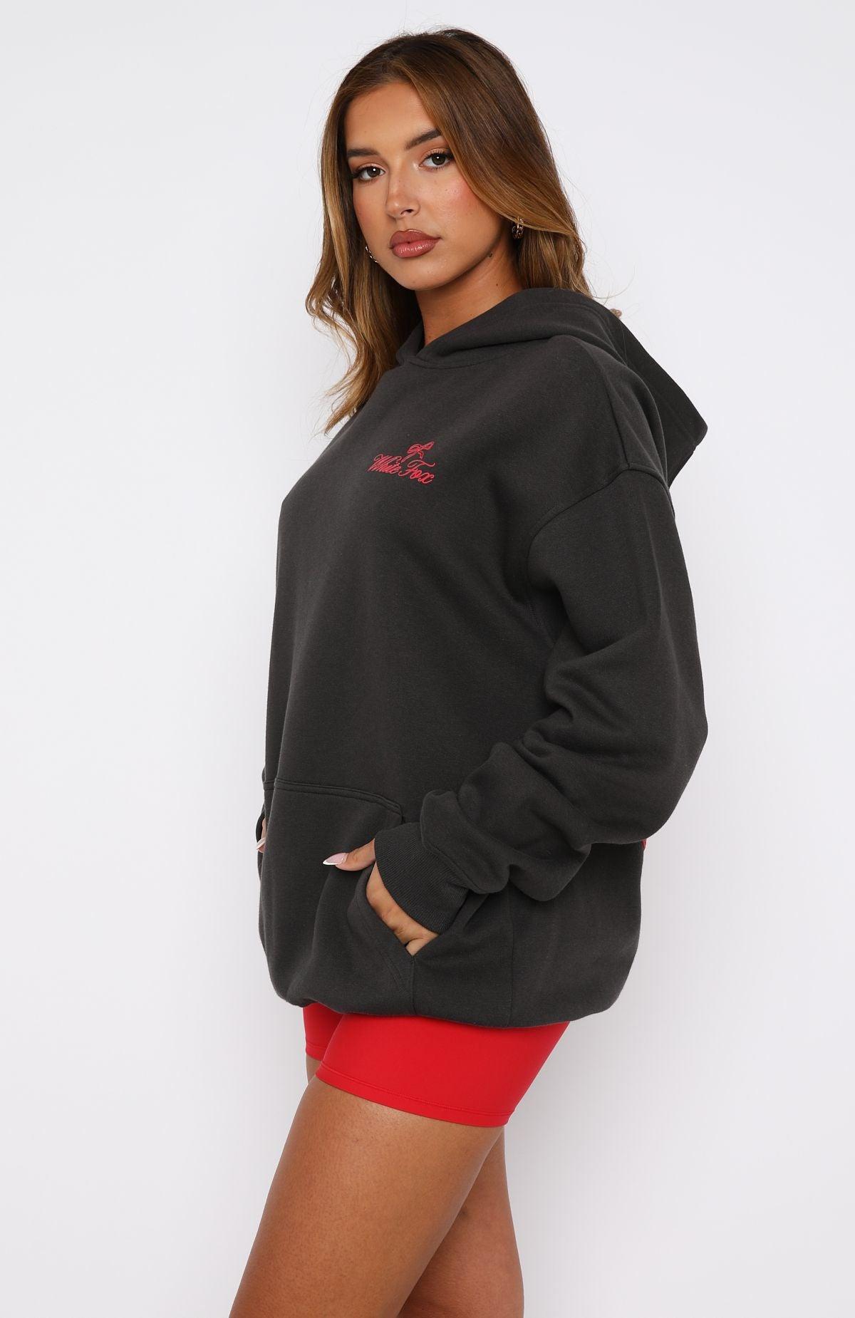 Lucky Charms Oversized Hoodie Charcoal Product Image