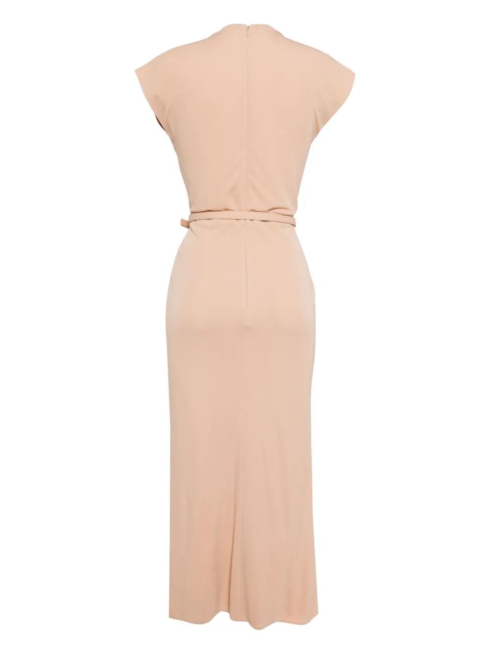 draped midi dress Product Image