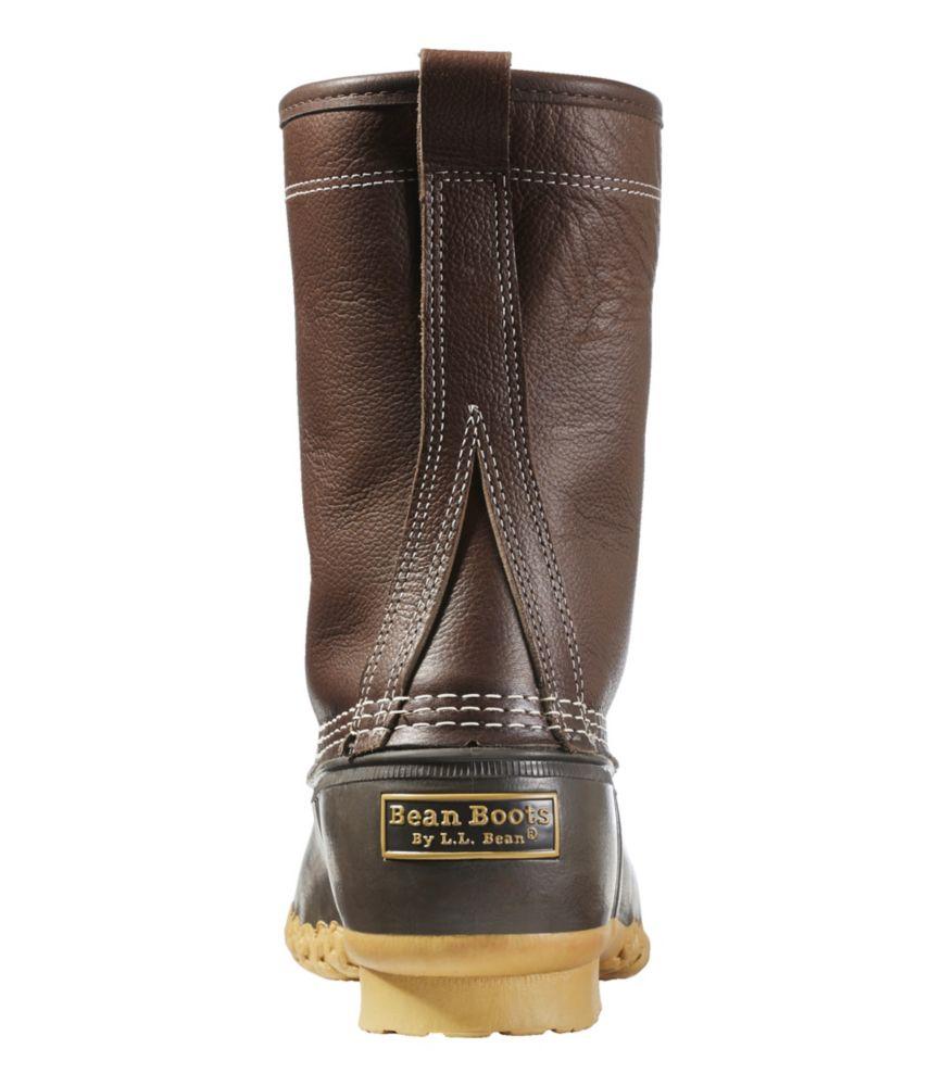 Men's Bean Boots, 10" Shearling-Lined Product Image