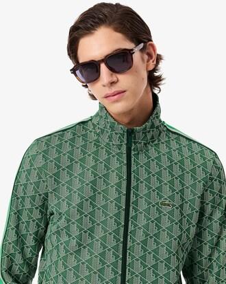Paris Zip-Up Jacquard Track Jacket Product Image