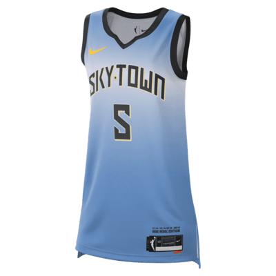 Angel Reese Chicago Sky 2024 Rebel Edition Nike Womens Dri-FIT WNBA Victory Jersey | FN0701-464 Product Image