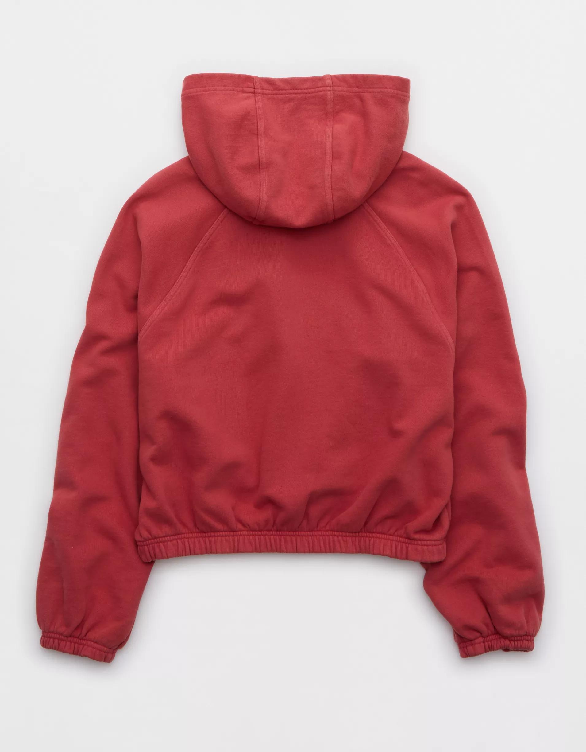 OFFLINE By Aerie Throwback V-Neck Hoodie Product Image