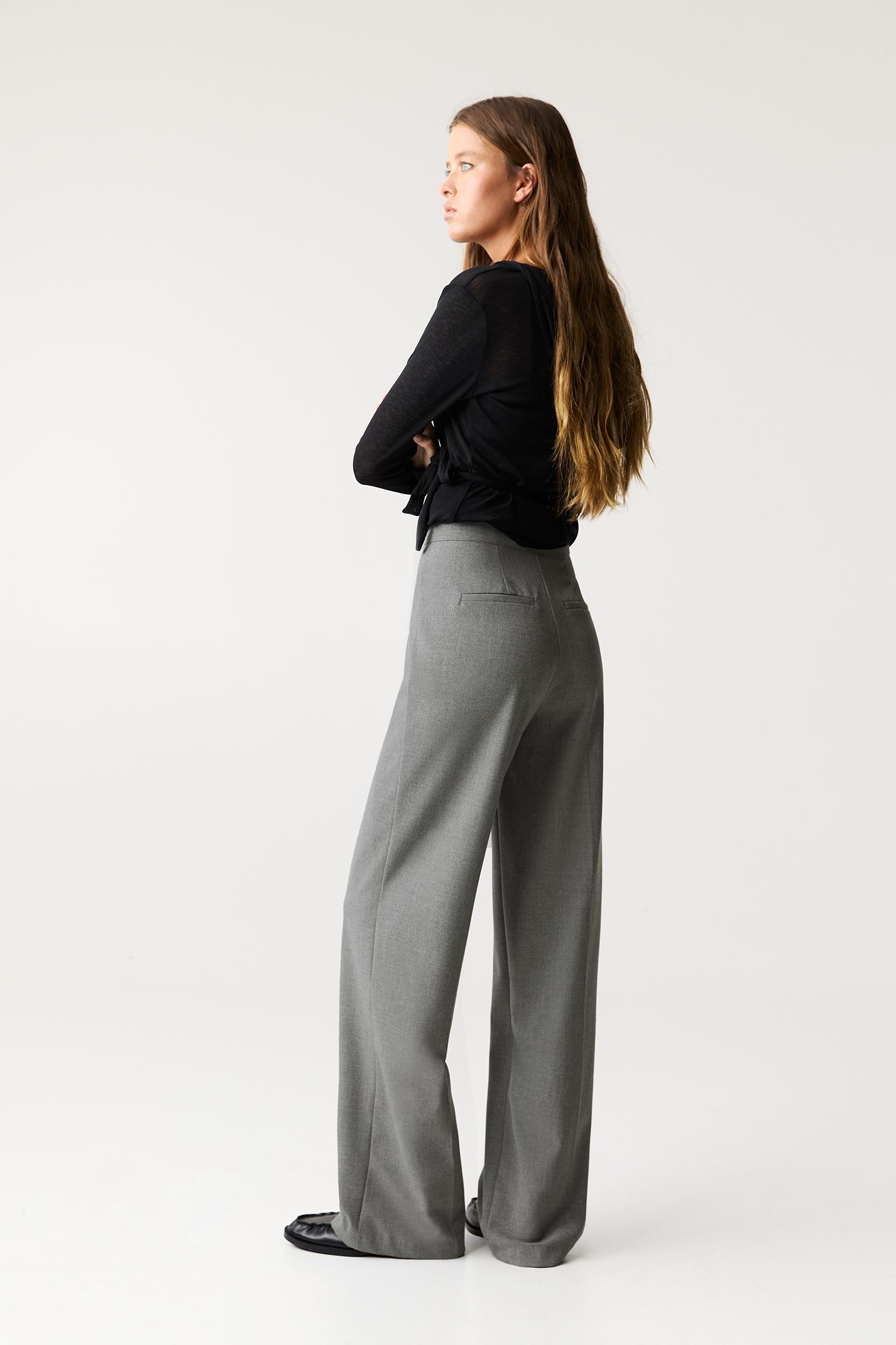High-rise smart pants Product Image