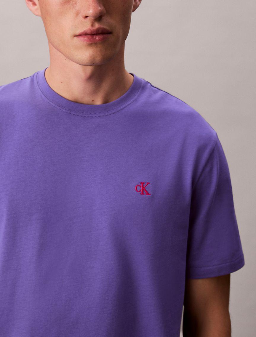 Embroidered Monogram Logo Relaxed T-Shirt Product Image