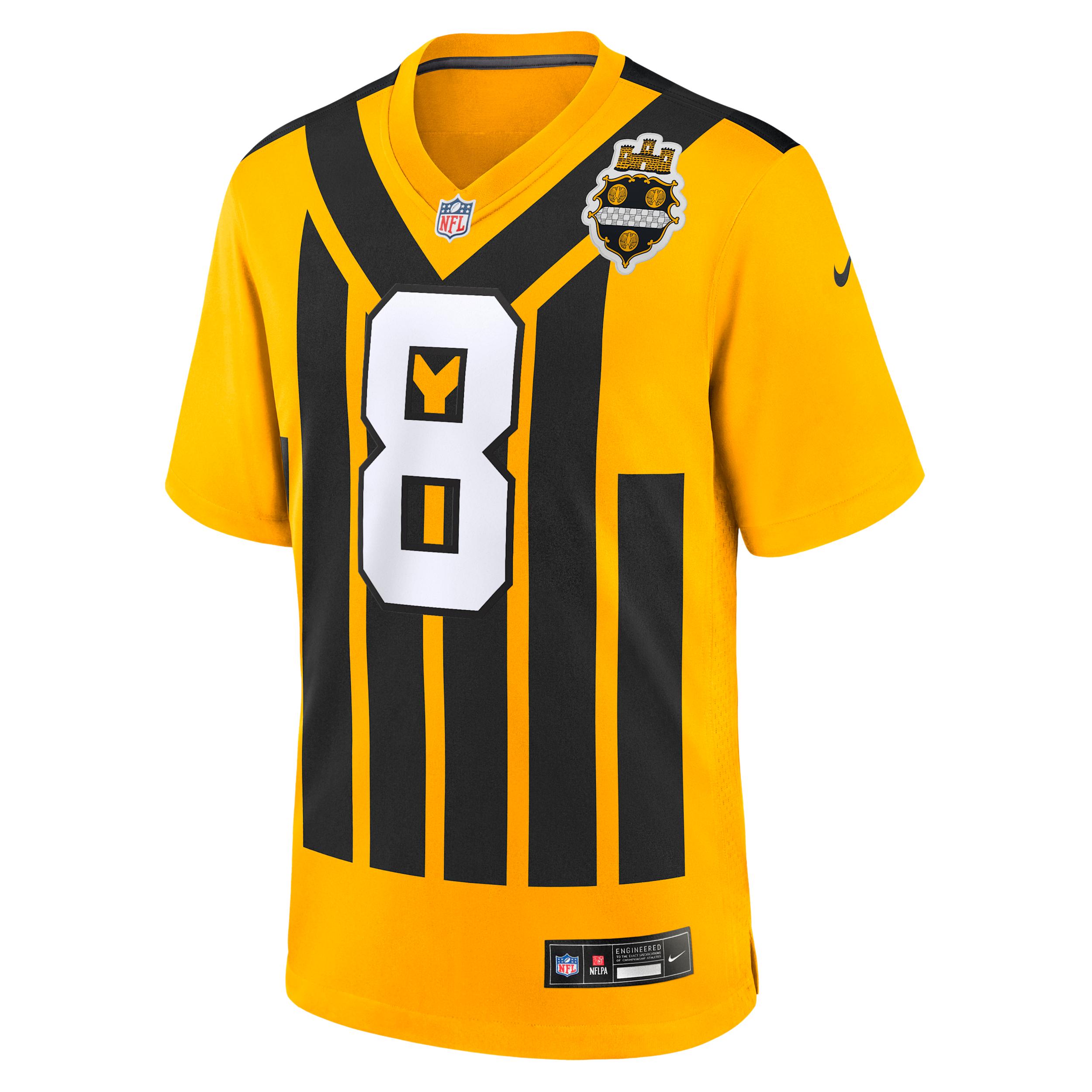 Aaron Rodgers Pittsburgh Steelers Nike Mens NFL Game Jersey | 67NM0F5S7LF-SAC Product Image