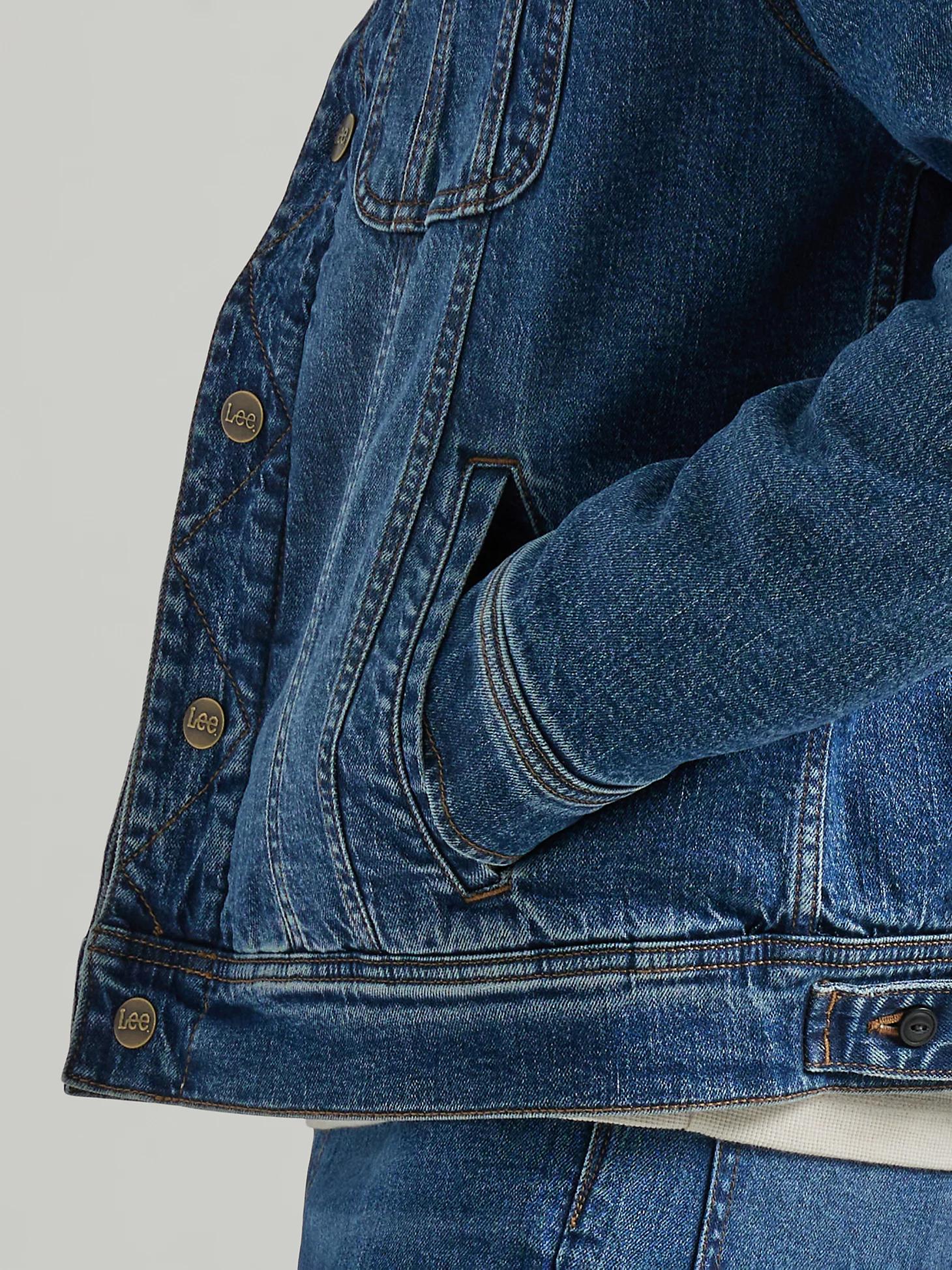 Men's Reversible Sherpa Lined Rider™ Jacket | Men's Jackets & Outerwear | Lee® Product Image