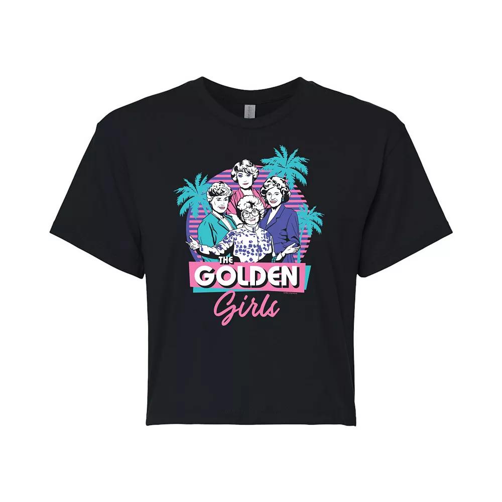 Juniors' Golden Girls Cropped Graphic Tee, Girl's,  Product Image