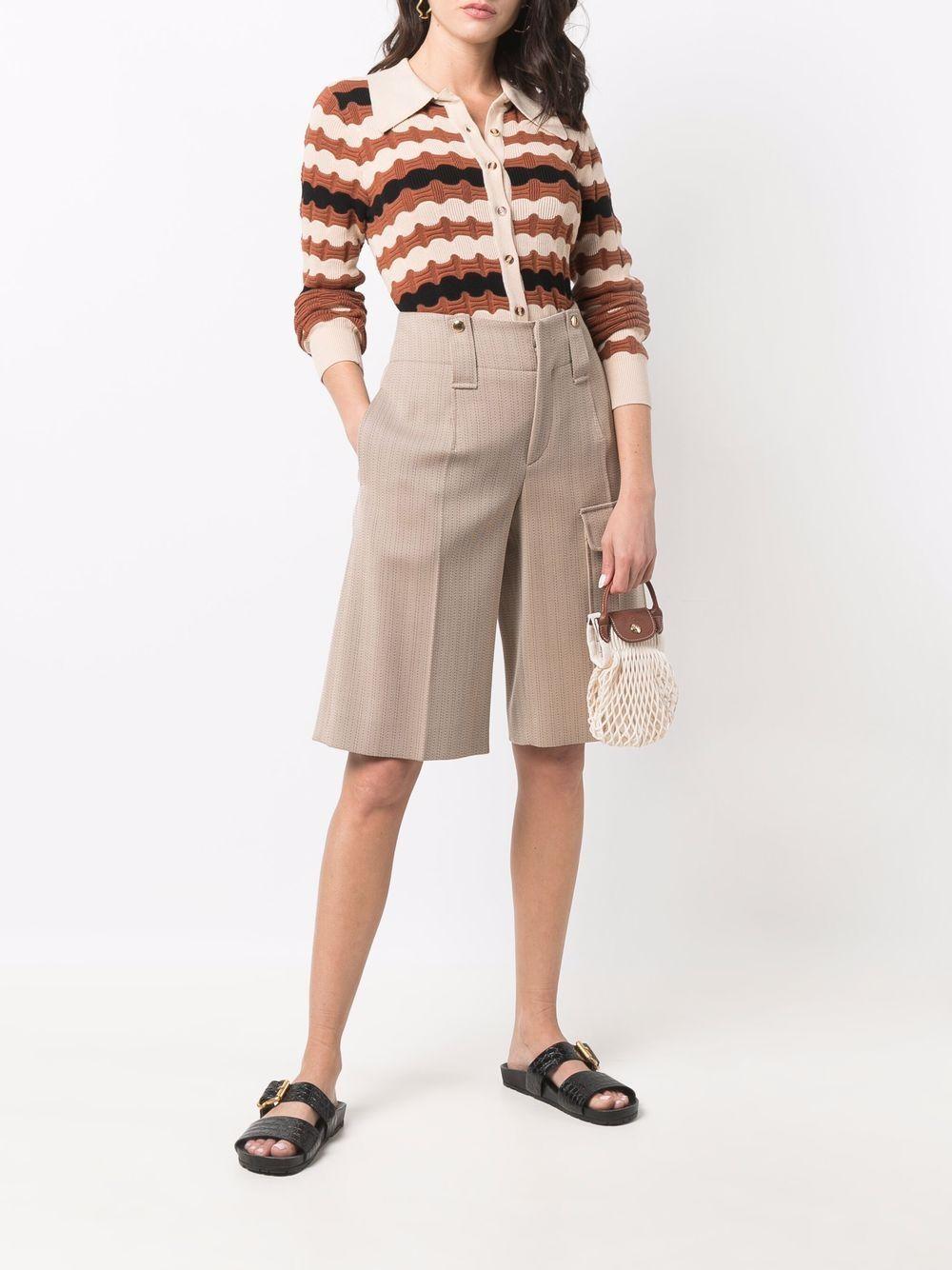 Le Pliage Filet knitted mesh cross-body bag Product Image