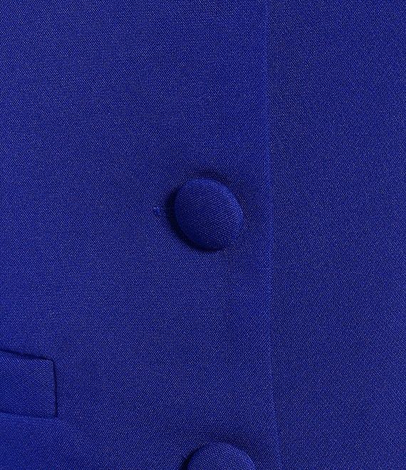 Sugarlips Chelsea Button Up Cropped V-Neck Sleeveless Coordinating Vest Product Image