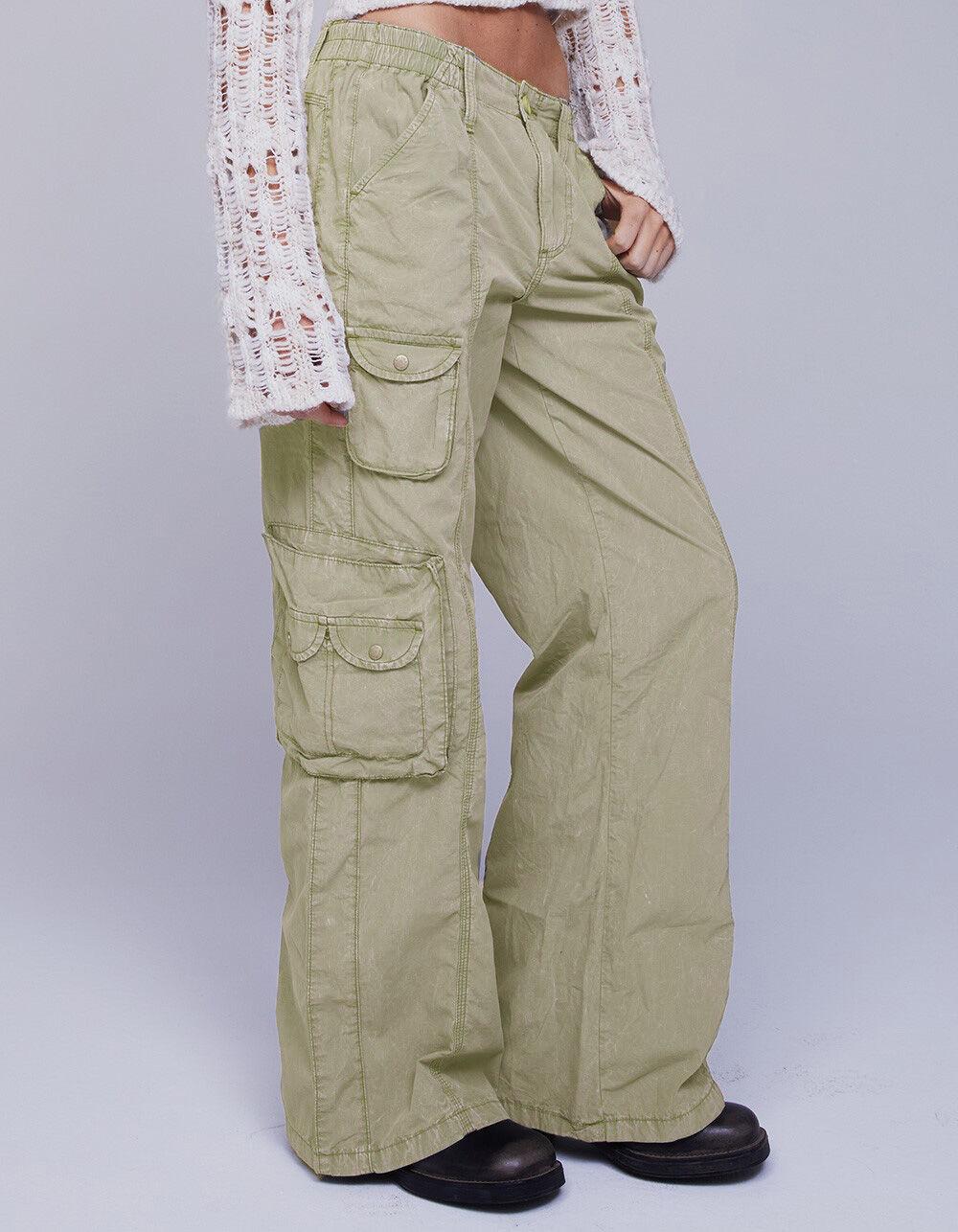 BDG Urban Outfitters New Y2K Womens Cargo Pants - SAGE Product Image