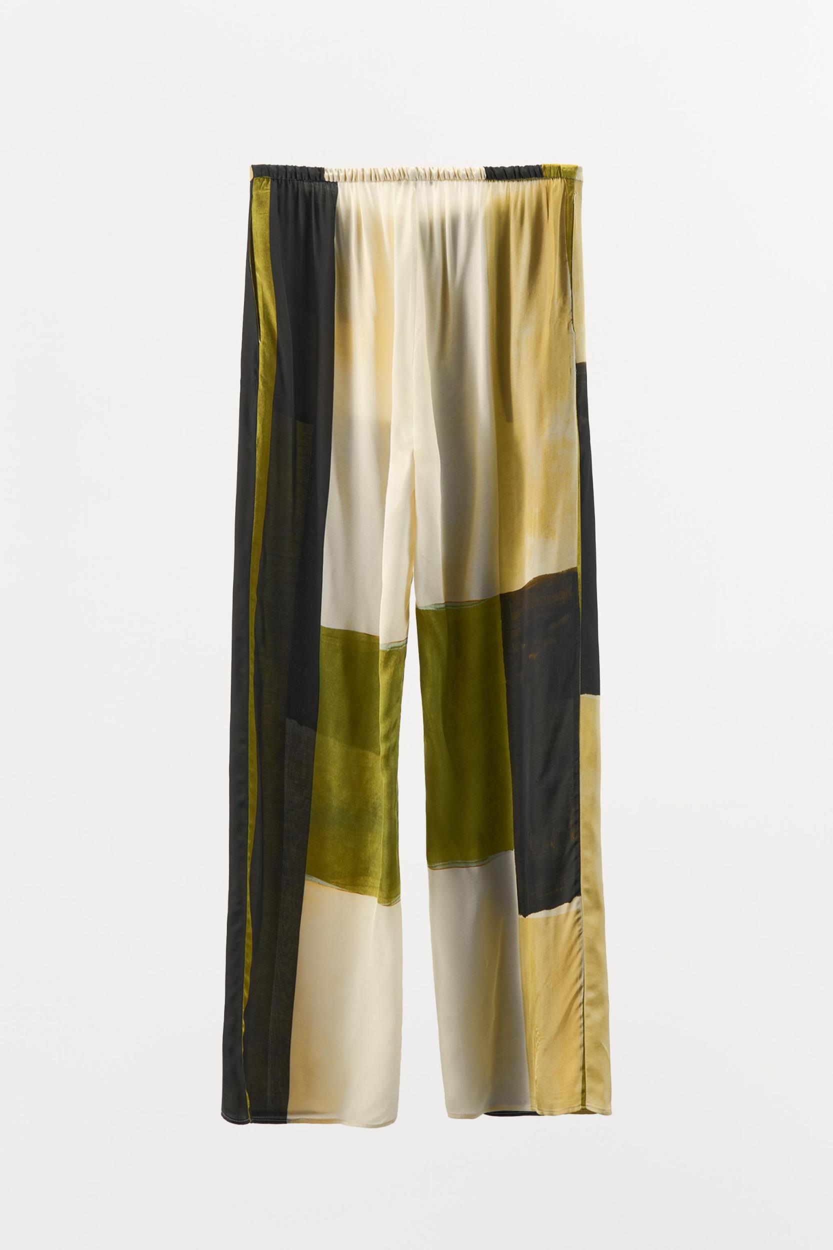 PRINTED SATIN EFFECT SHIRT Product Image