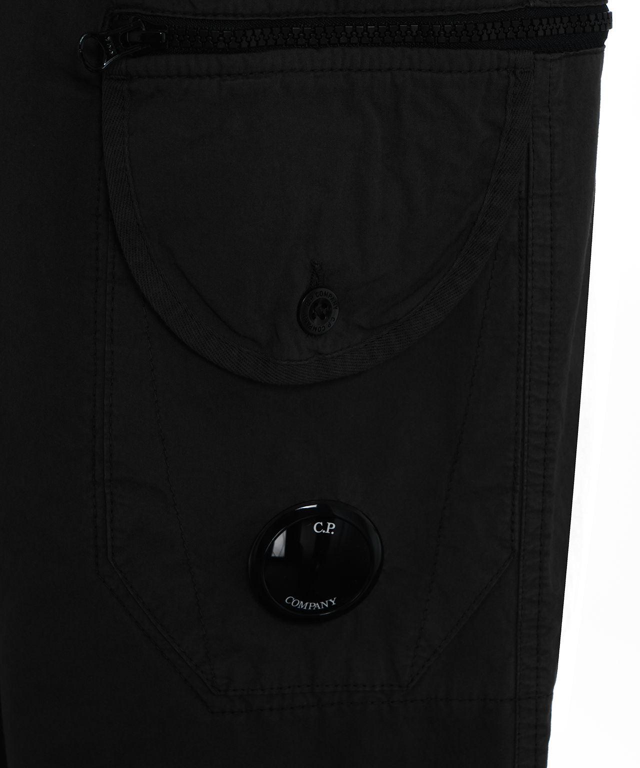Cargo pants with logo patch Product Image