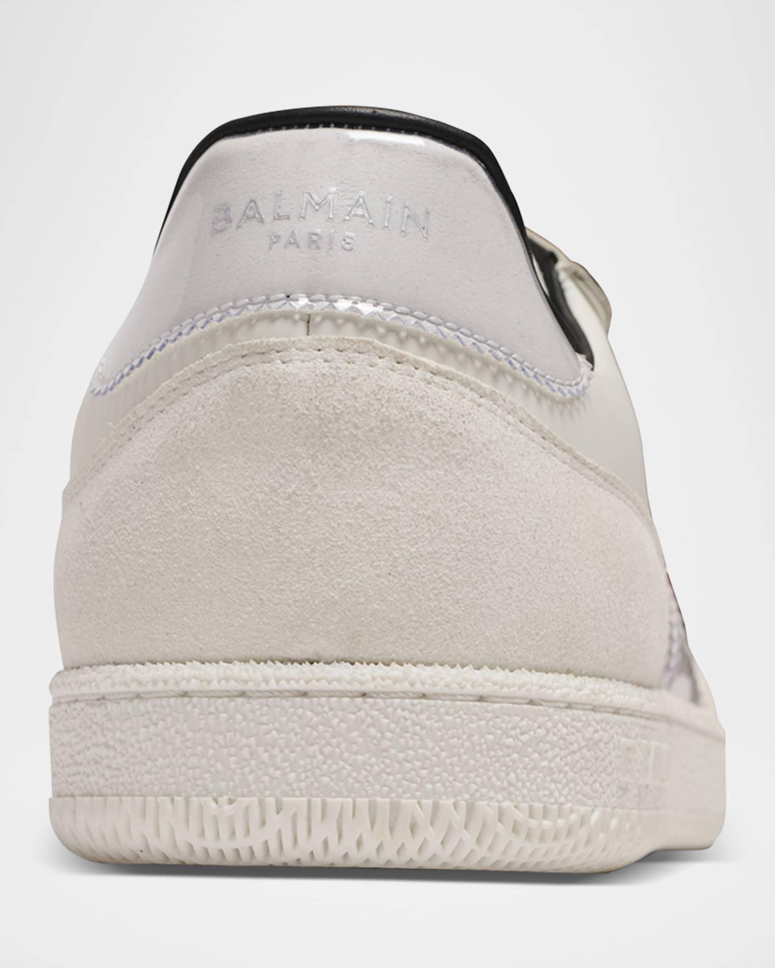 Men's Swan Tonal Calfskin Low-Top Sneakers Product Image