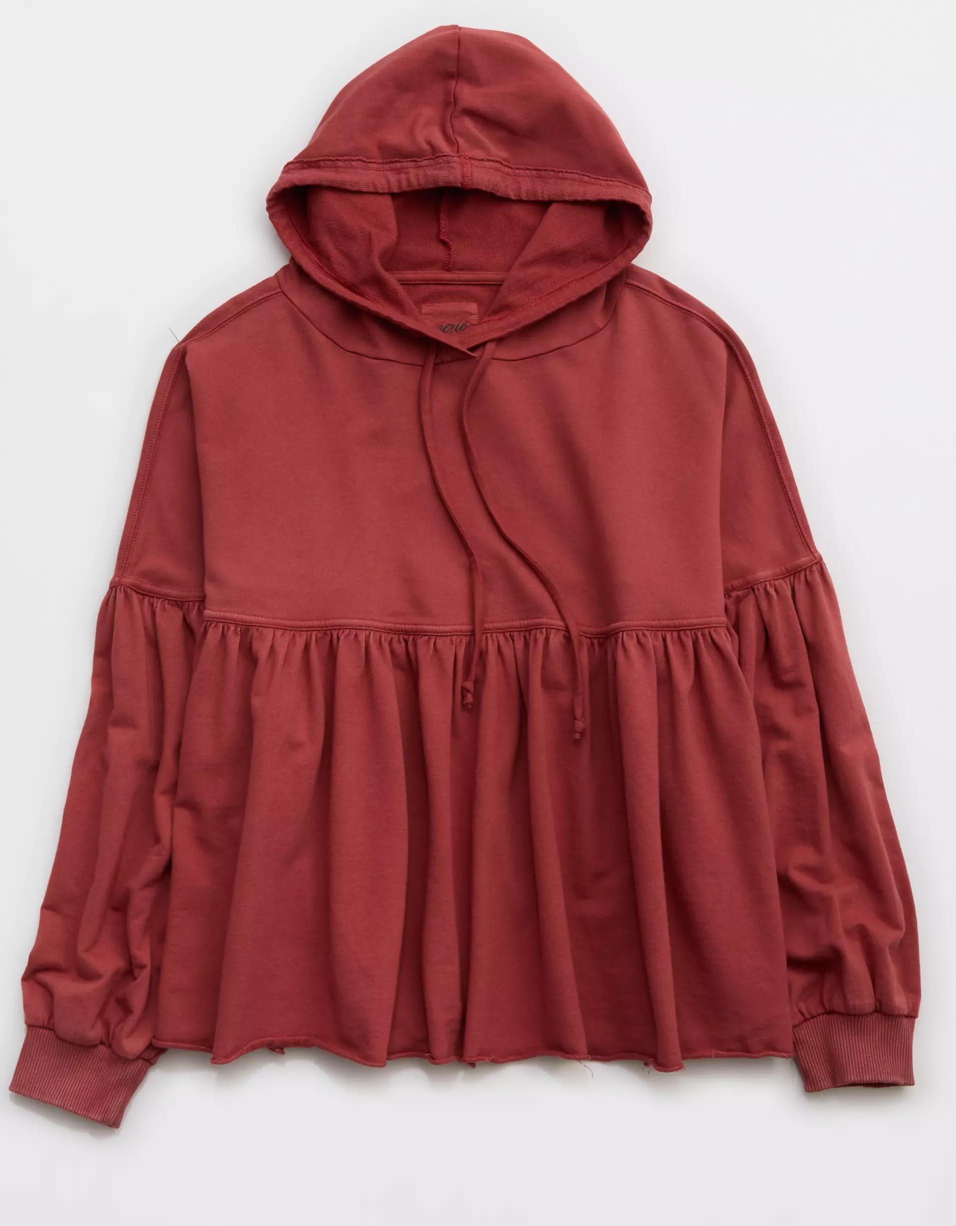 Aerie Peplum Hoodie Product Image