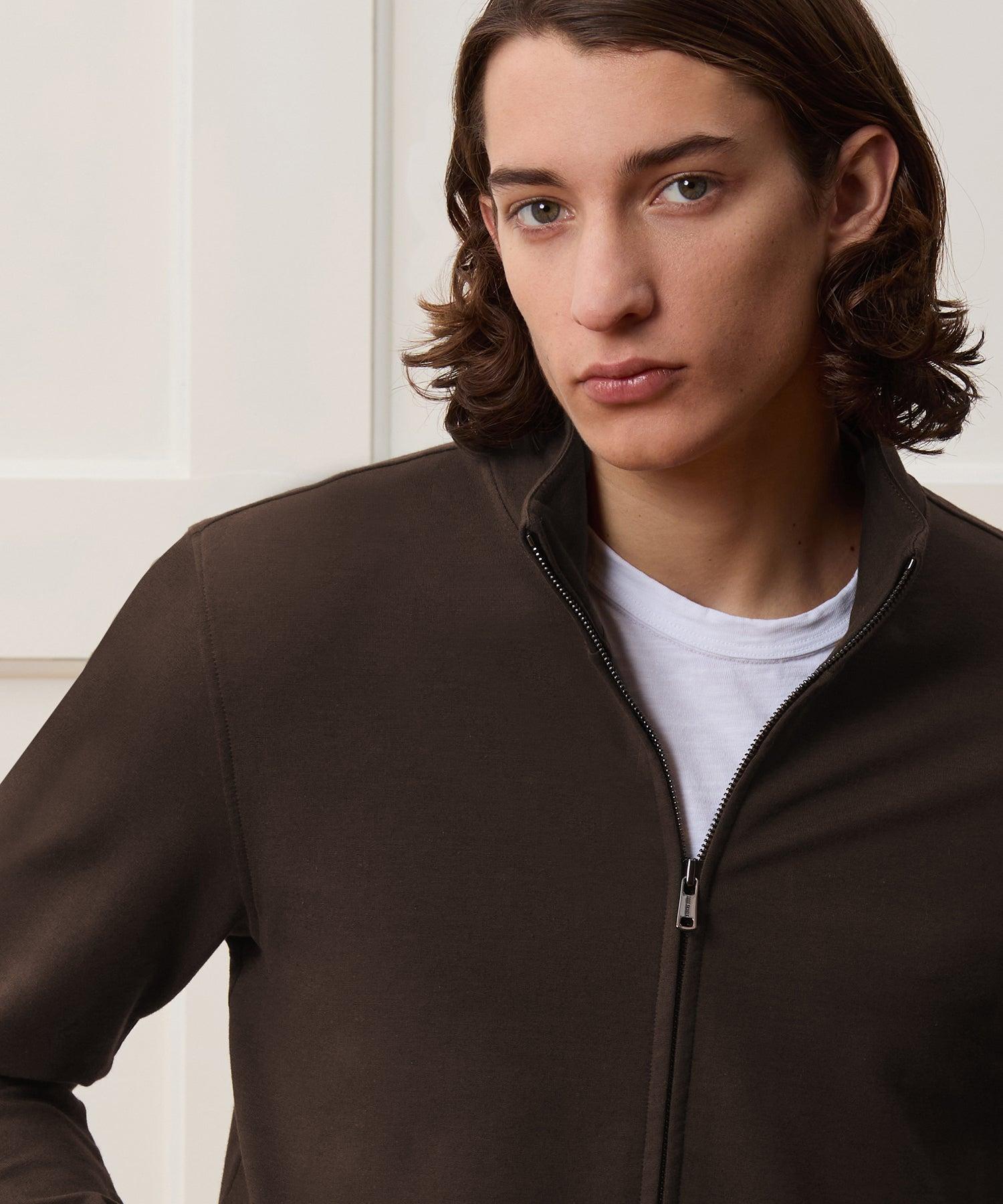 Travel Terry Full-Zip Track Jacket Product Image