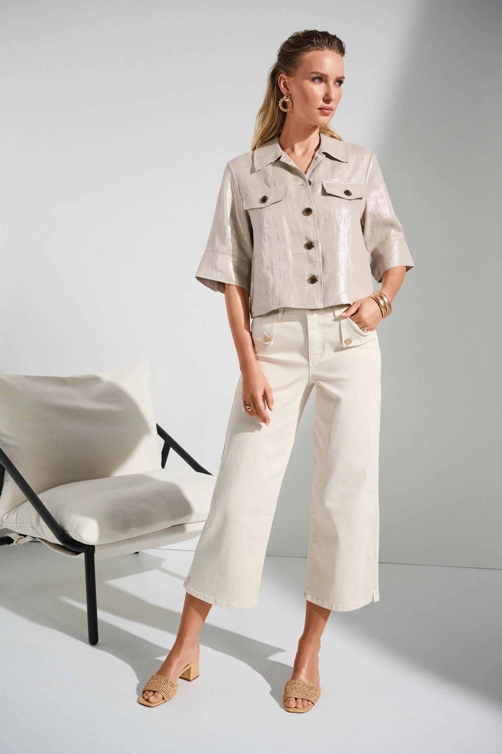 Mid-rise Wide-leg Trousers Product Image