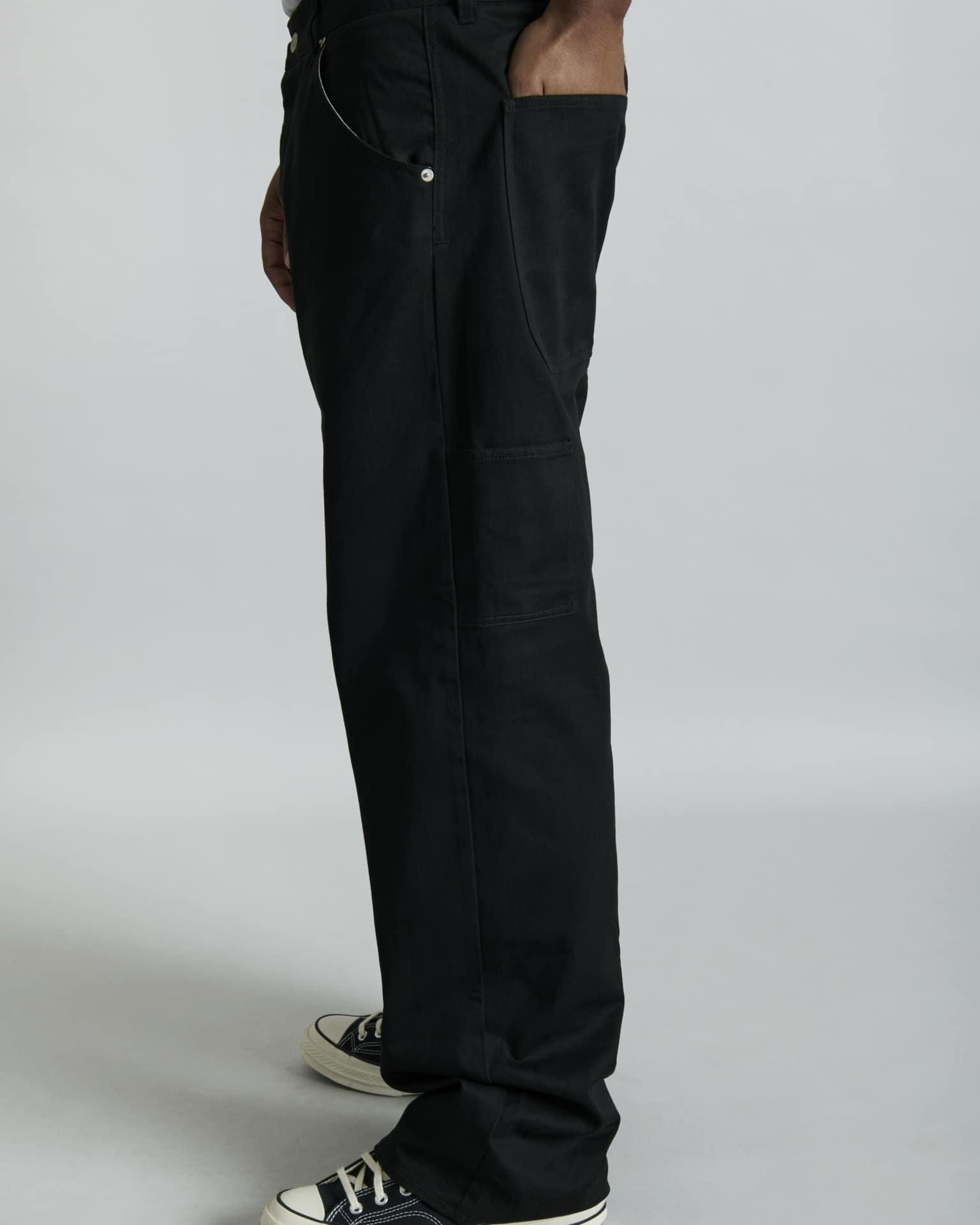 Ellicott Black Carpenter Pants Male Product Image
