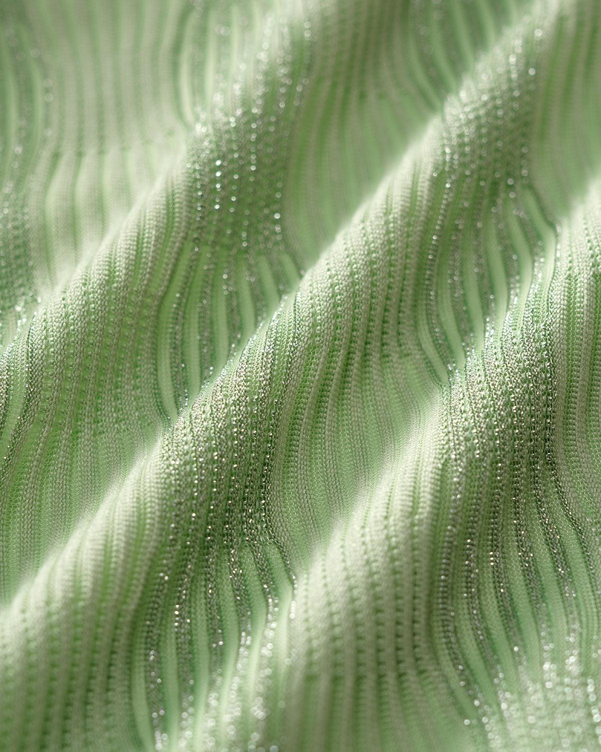 Green O-Ring Textured One-Piece Swimsuit Product Image