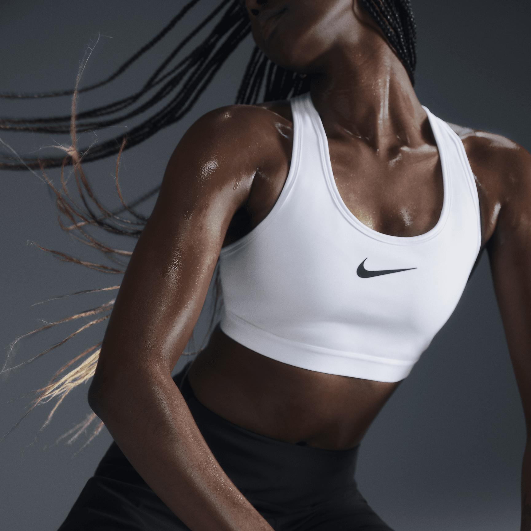 Nike Women's Swoosh High Support Non-Padded Adjustable Sports Bra Product Image