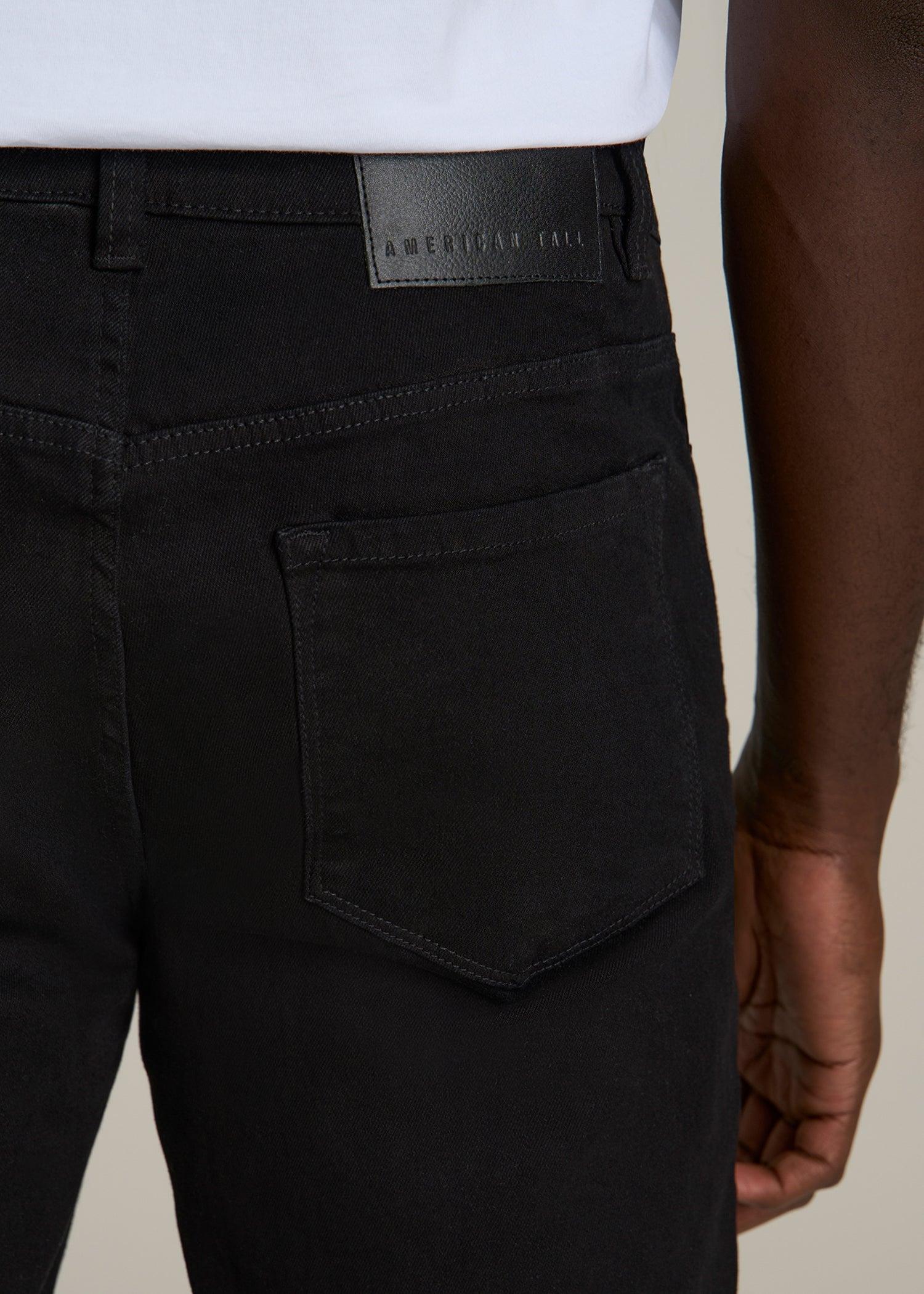 J1 STRAIGHT LEG Jeans for Tall Men in Black Male Product Image