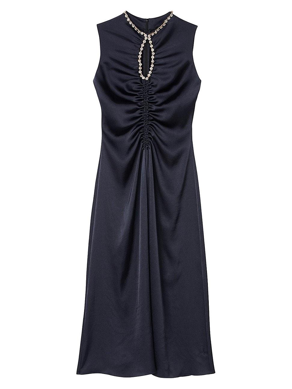 Womens Rhinestone Midi Dress Product Image