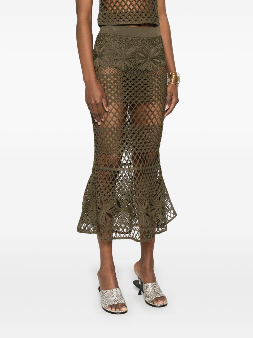 crochet midi skirt Product Image