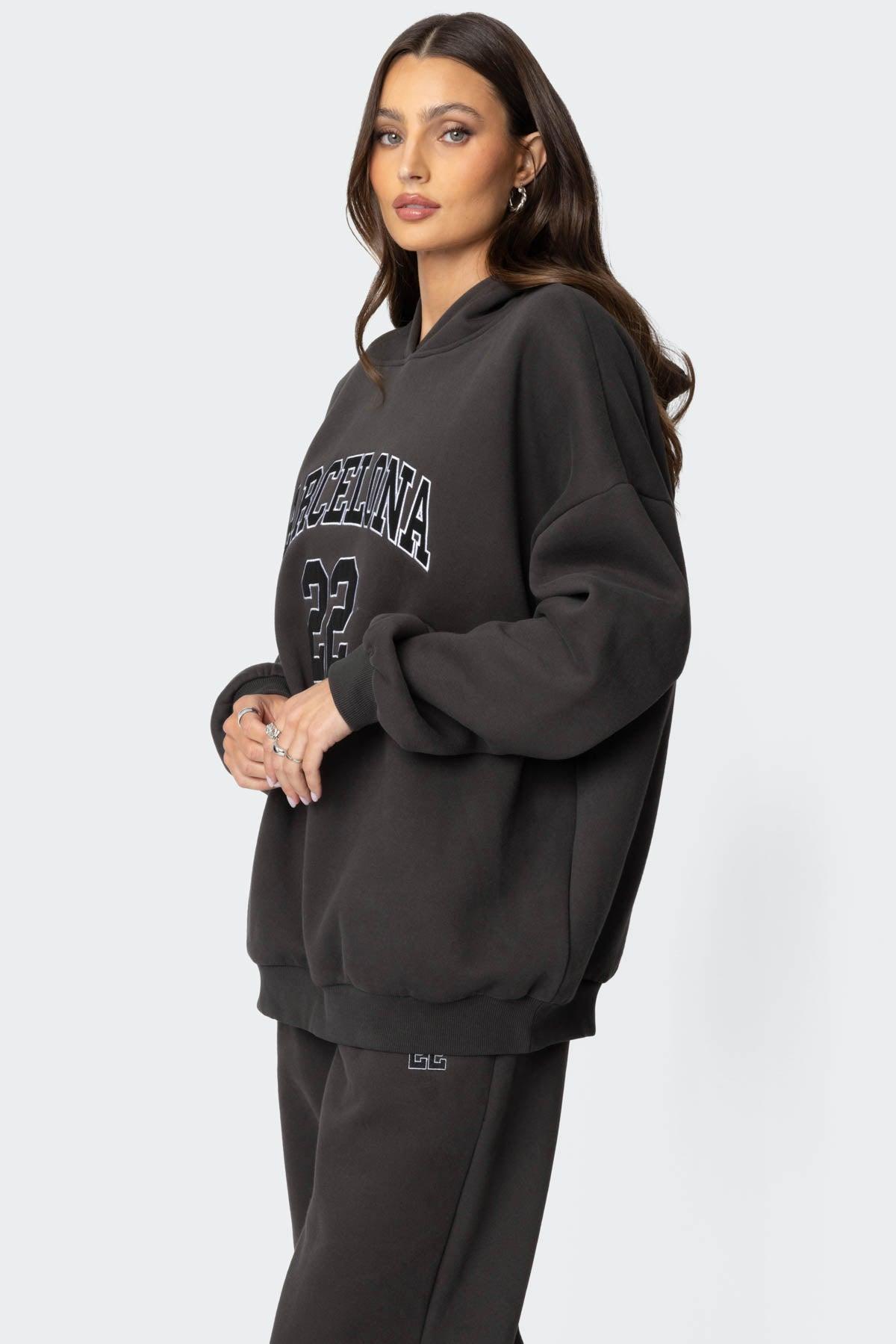 Barcelona Oversized Hoodie Product Image