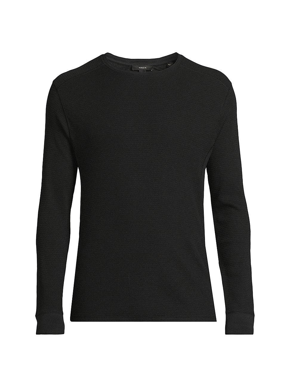 Mens Thermal Crewneck Long-Sleeve T-Shirt Product Image