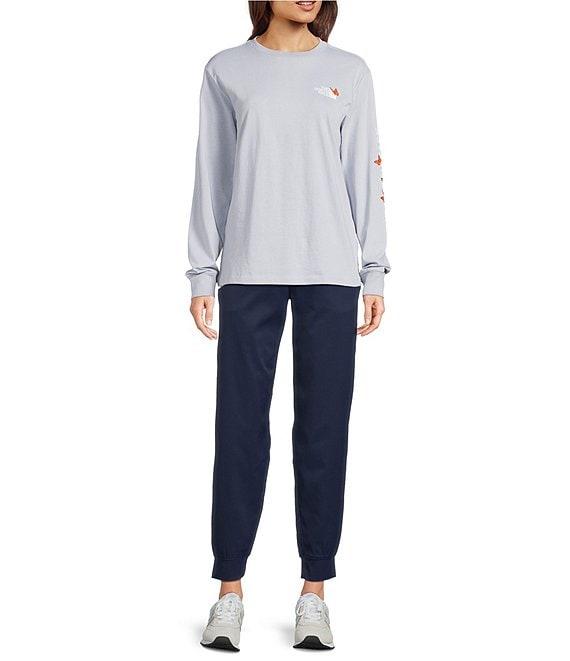 The North Face Evolution Butterfly Crew Neck Long Sleeve Graphic Knit Tee Product Image