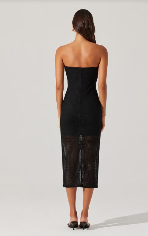 ASTR The Label Kasandra Black Dress Product Image