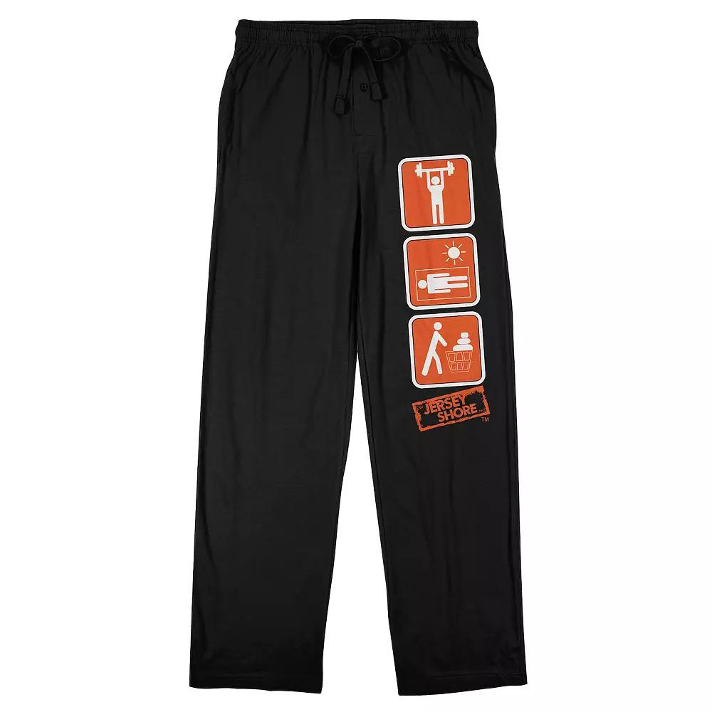 Men's Jersey Shore Workout Pajama Pants,  Product Image