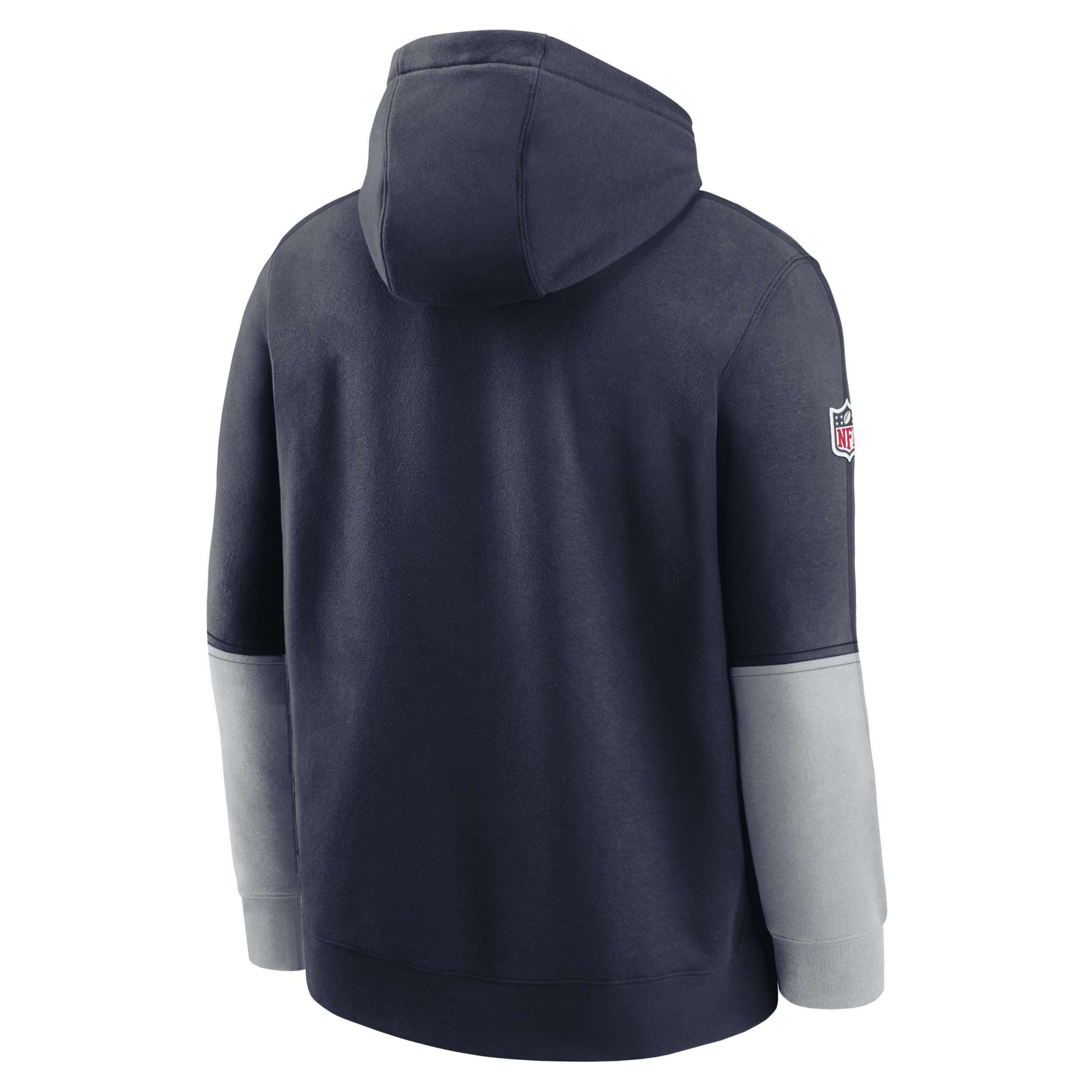 Dallas Cowboys Sideline Team Issue Club Nike Mens NFL Pullover Hoodie | 02F2447M7RD-87G Product Image