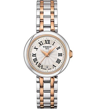 Tissot Womens Bellissima Quartz Analog Silver Stainless Steel Small Bracelet Watch Product Image