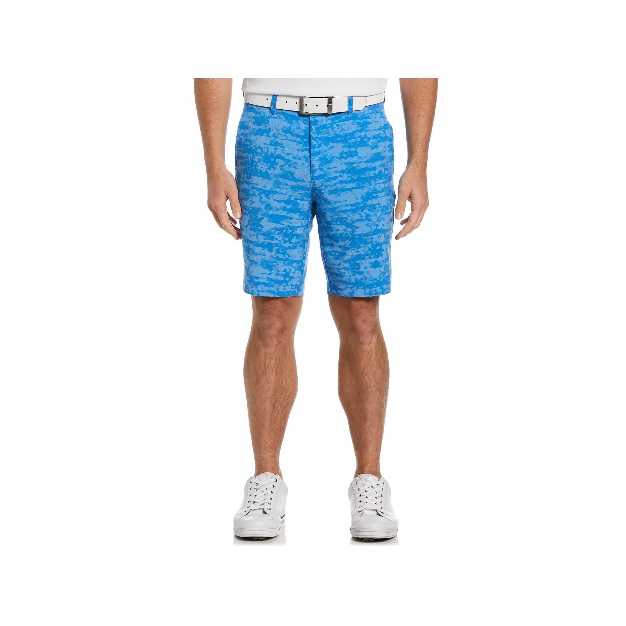 Mens Grand Slam Flat-Front Camo Printed Golf Shorts Product Image