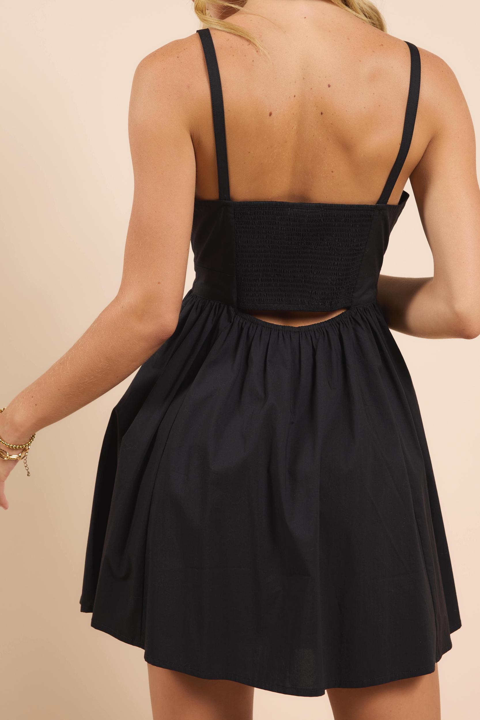 CUTOUT MINI DRESS Product Image