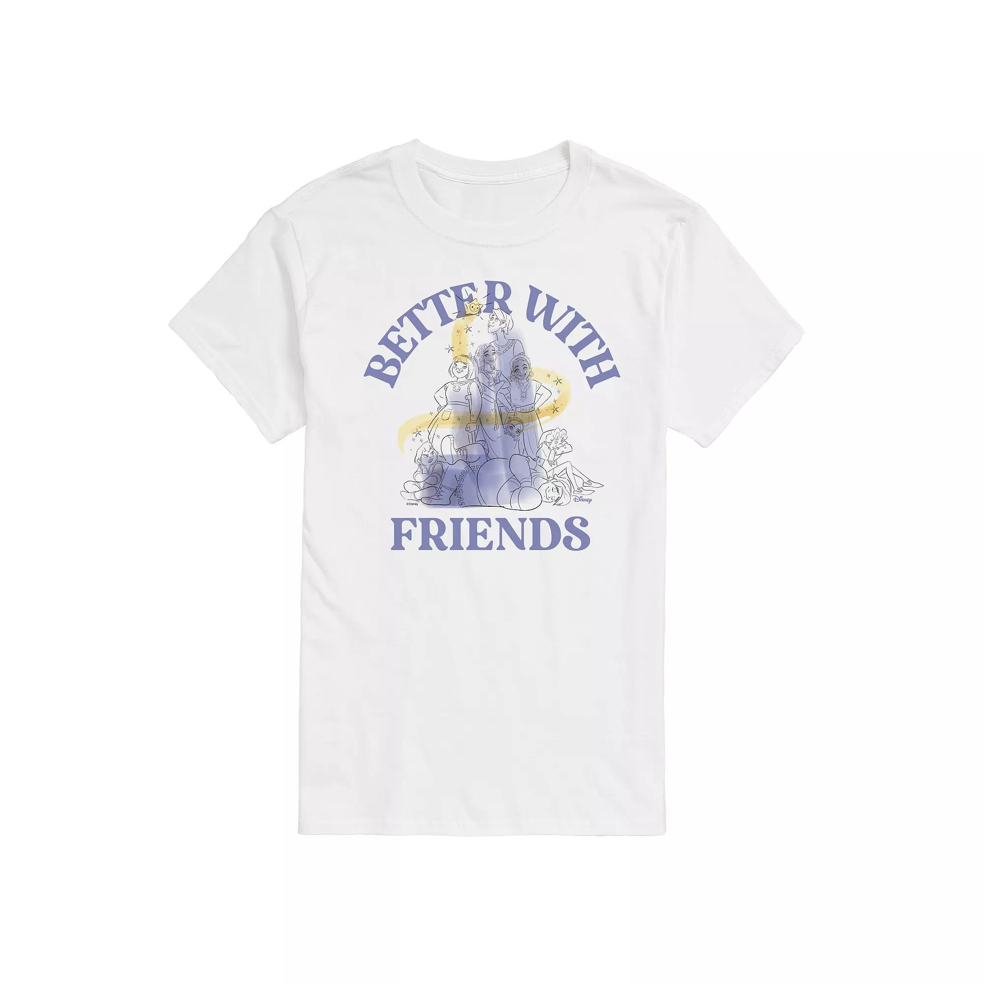 Disney's Wish Big & Tall better With Friends Graphic Tee, Men's,  Product Image
