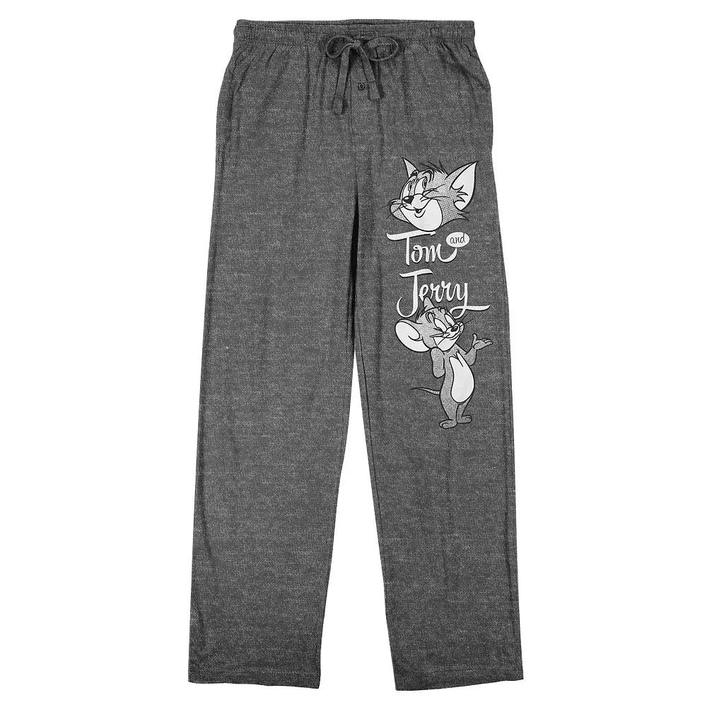 Men's Tom & Jerry Logo Pajama Pants,  Product Image