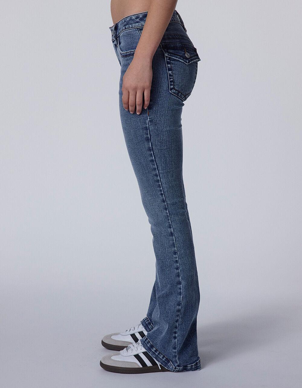 RSQ Womens Low Rise Bootcut Jeans - MEDIUM WASH Product Image